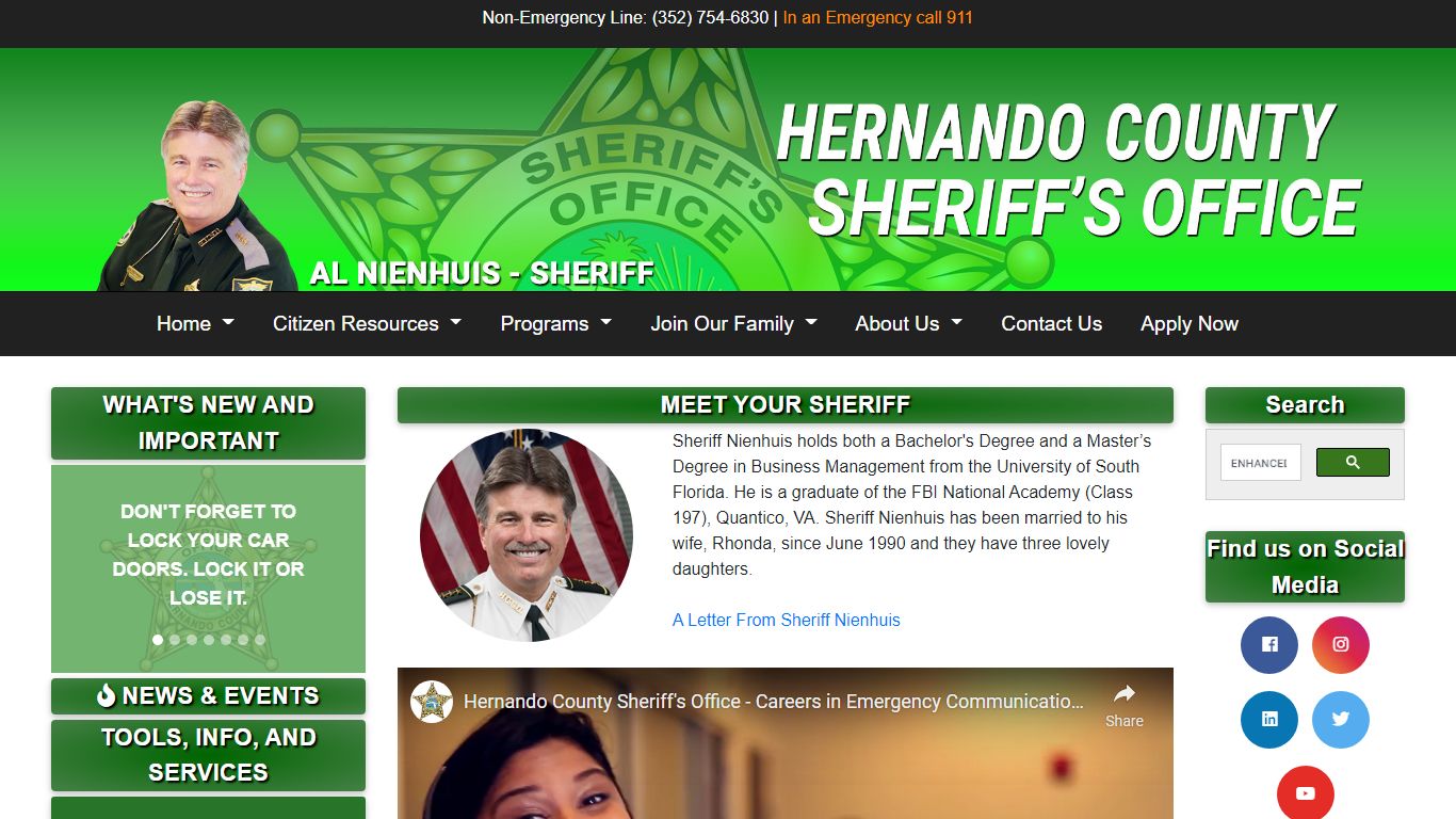 HCSO Arrests Public Records Results - hernandosheriff.org